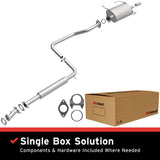 BRExhaust Direct-Fit Replacement Exhaust System 106-0289 BRExhaust Exhaust System Kit  AXOPROS