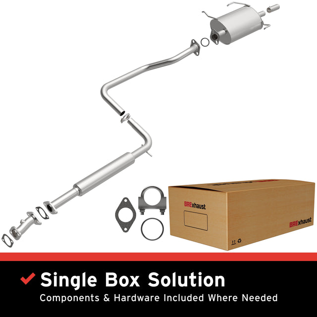 BRExhaust Direct-Fit Replacement Exhaust System 106-0289 BRExhaust Exhaust System Kit  AXOPROS