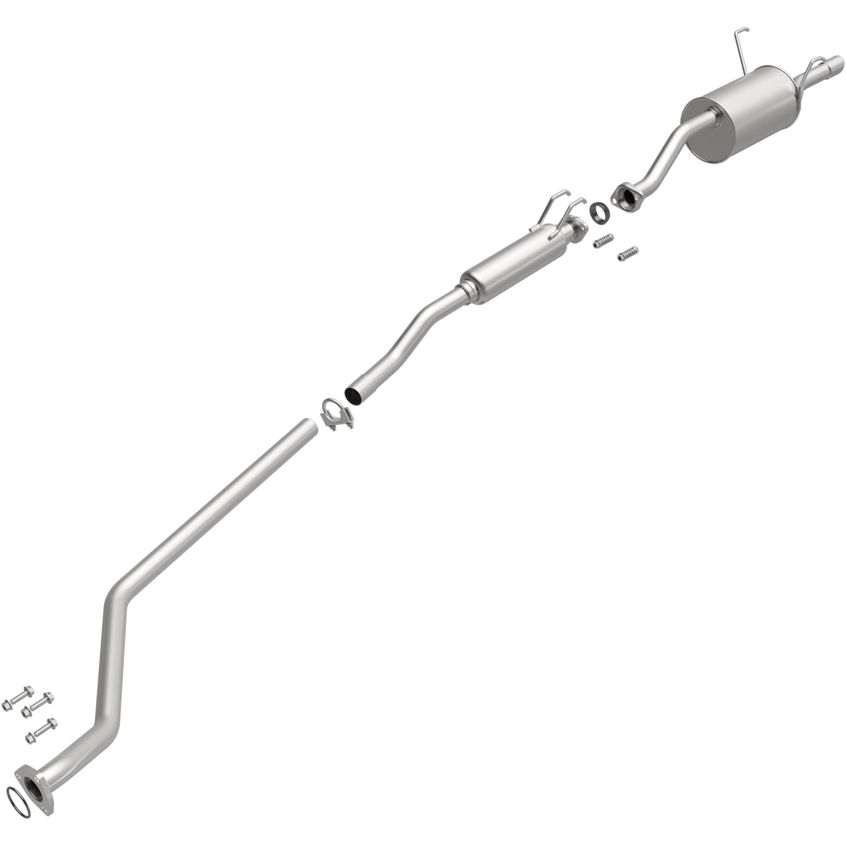 BRExhaust Direct-Fit Replacement Exhaust System 106-0312 BRExhaust Exhaust System Kit  AXOPROS