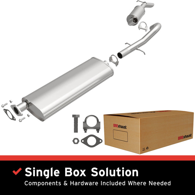 BRExhaust Direct-Fit Replacement Exhaust System 106-0413 BRExhaust Exhaust System Kit  AXOPROS