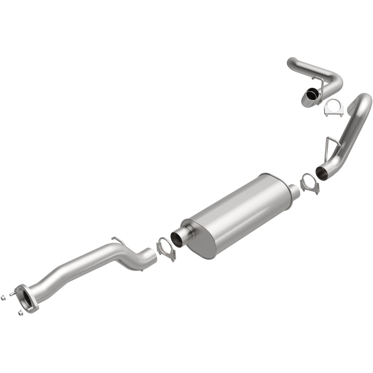 BRExhaust Direct-Fit Replacement Exhaust System 106-0416 BRExhaust Exhaust System Kit  AXOPROS