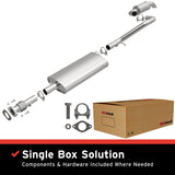 BRExhaust Direct-Fit Replacement Exhaust System 106-0432 BRExhaust Exhaust System Kit  AXOPROS