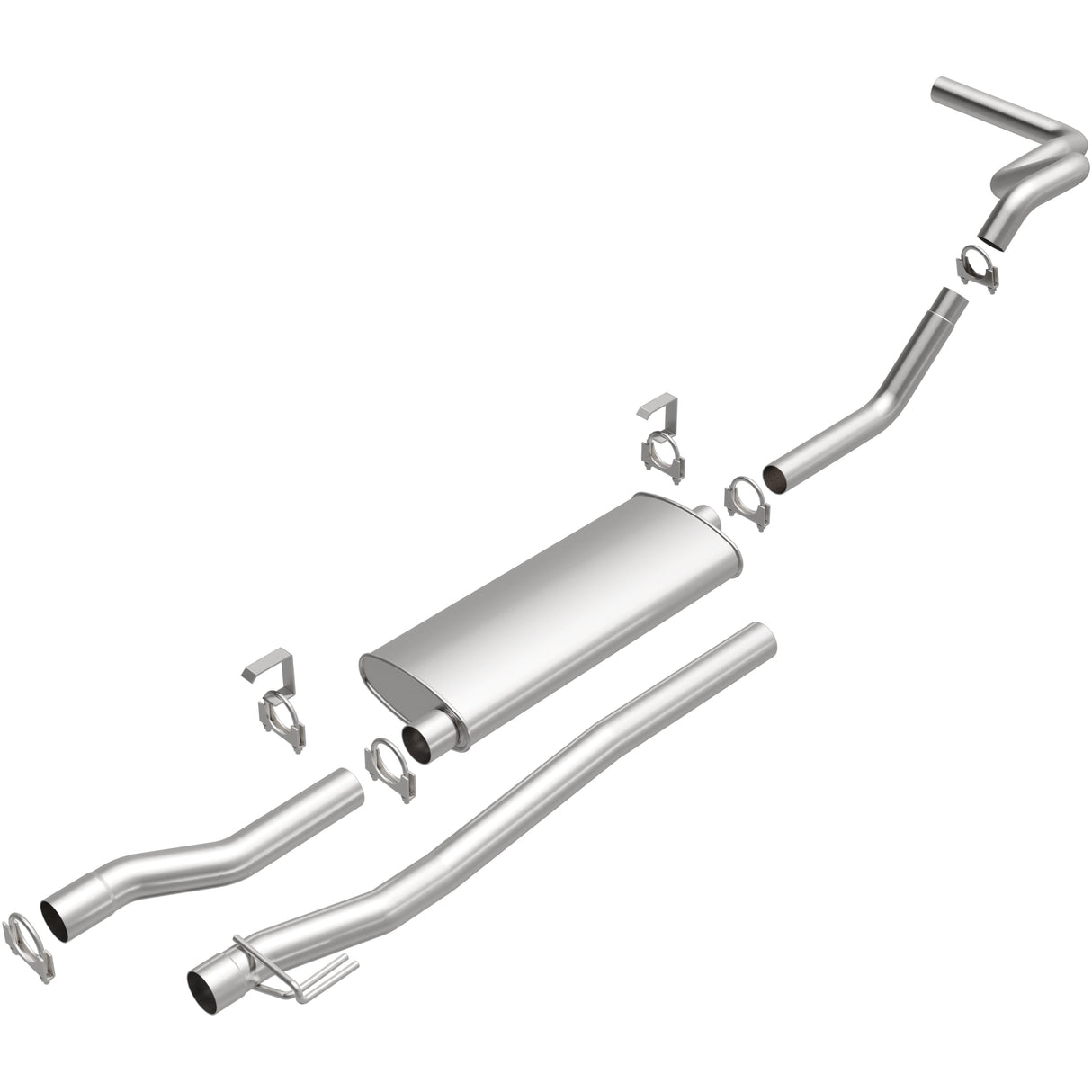 BRExhaust Direct-Fit Replacement Exhaust System 106-0474 BRExhaust Exhaust System Kit  AXOPROS