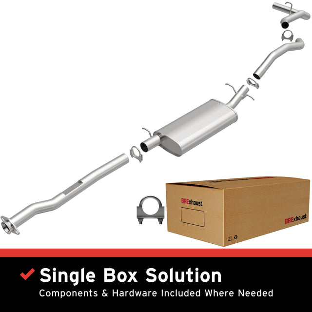 BRExhaust Direct-Fit Replacement Exhaust System 106-0481 BRExhaust Exhaust System Kit  AXOPROS