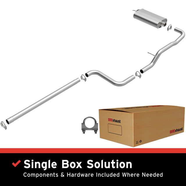 BRExhaust Direct-Fit Replacement Exhaust System 106-0484 BRExhaust Exhaust System Kit  AXOPROS