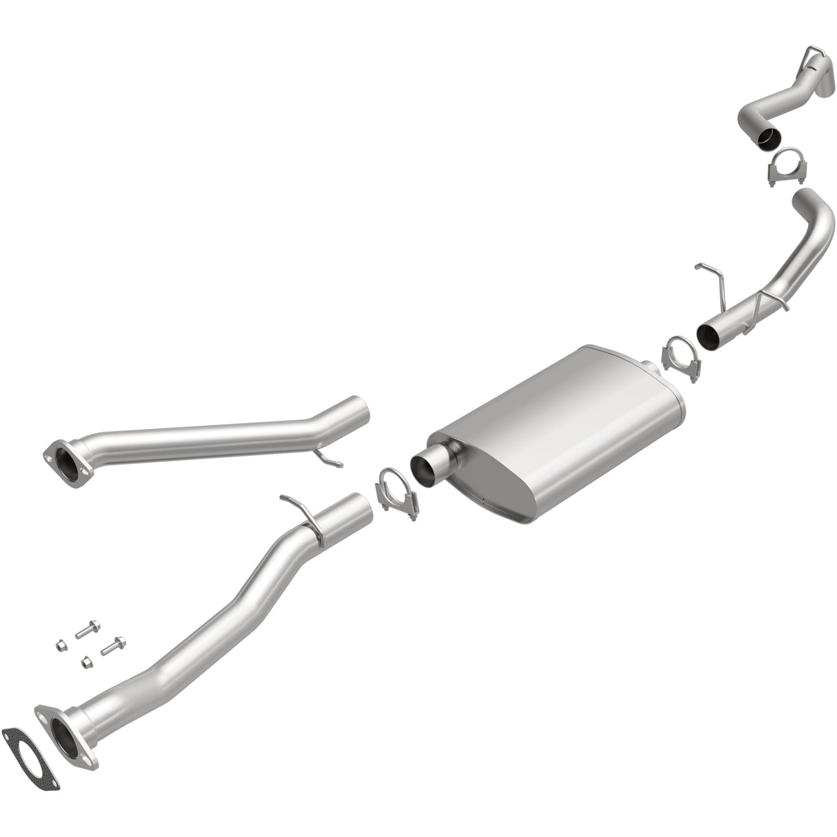 BRExhaust Direct-Fit Replacement Exhaust System 106-0512 BRExhaust Exhaust System Kit  AXOPROS