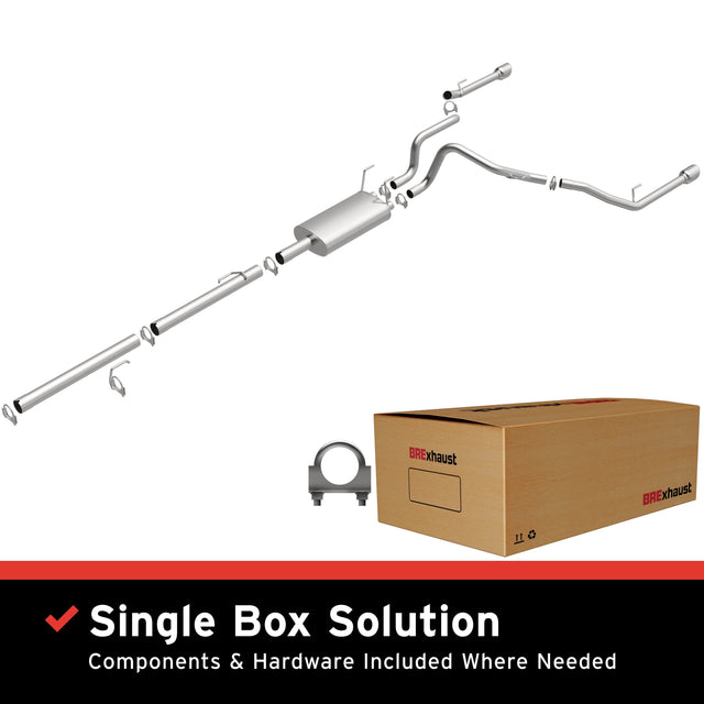 BRExhaust Direct-Fit Replacement Exhaust System 106-0516 BRExhaust Exhaust System Kit  AXOPROS