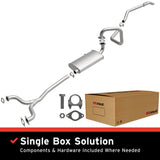 BRExhaust Direct-Fit Replacement Exhaust System 106-0532 BRExhaust Exhaust System Kit  AXOPROS