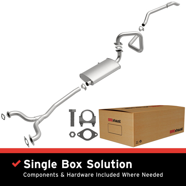 BRExhaust Direct-Fit Replacement Exhaust System 106-0532 BRExhaust Exhaust System Kit  AXOPROS