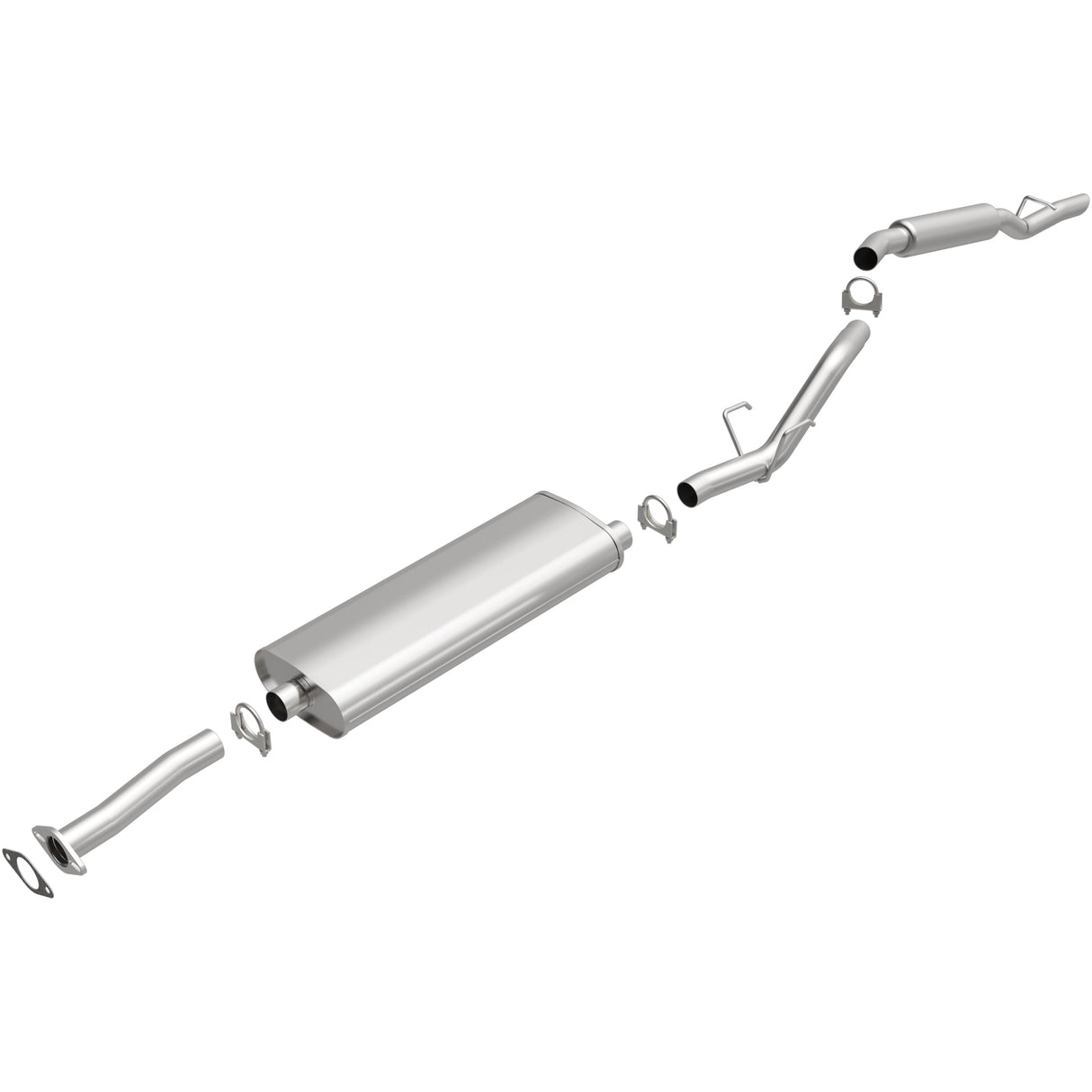 BRExhaust Direct-Fit Replacement Exhaust System 106-0537 BRExhaust Exhaust System Kit  AXOPROS