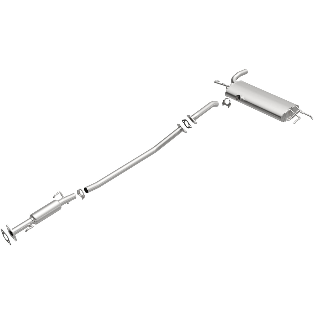 BRExhaust Direct-Fit Replacement Exhaust System 106-0561 BRExhaust Exhaust System Kit  AXOPROS