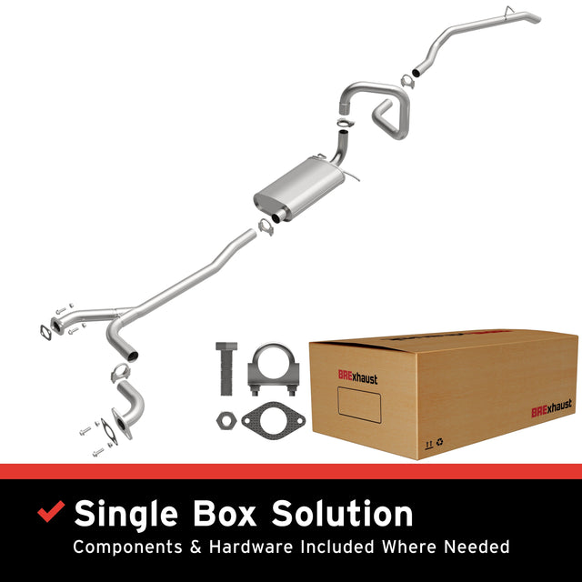 BRExhaust Direct-Fit Replacement Exhaust System 106-0637 BRExhaust Exhaust System Kit  AXOPROS