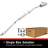BRExhaust Direct-Fit Replacement Exhaust System 106-0641 BRExhaust Exhaust System Kit  AXOPROS