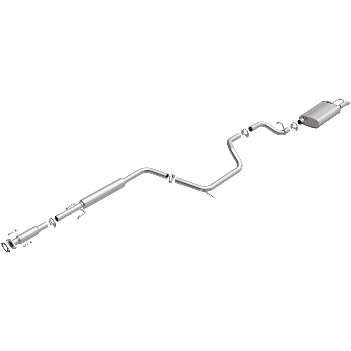 BRExhaust Direct-Fit Replacement Exhaust System 106-0648 BRExhaust Exhaust System Kit  AXOPROS