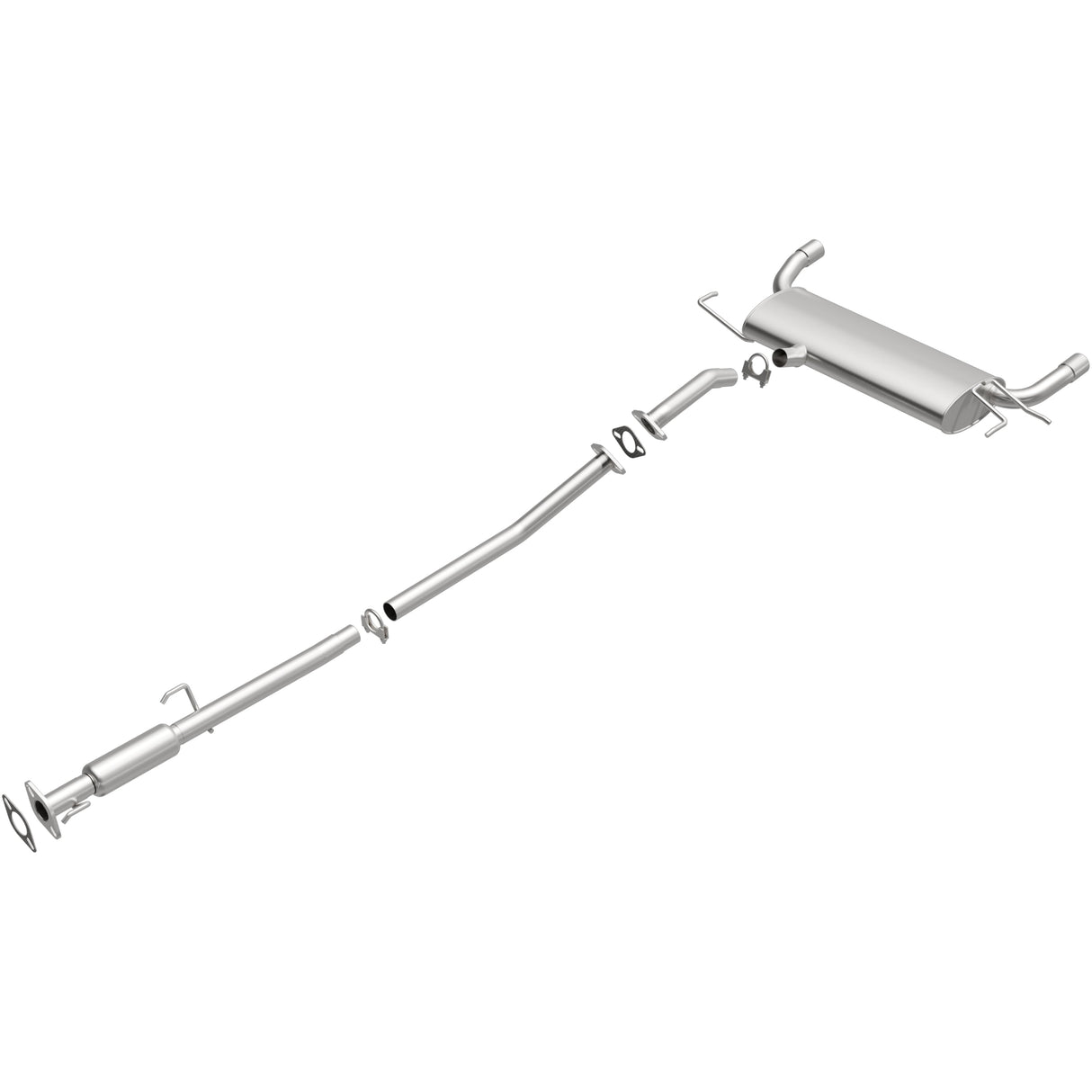 BRExhaust Direct-Fit Replacement Exhaust System 106-0660 BRExhaust Exhaust System Kit  AXOPROS