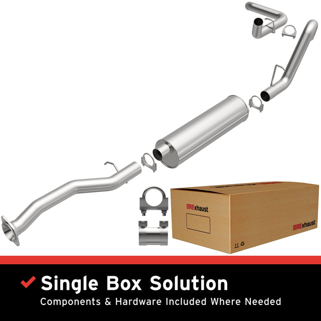 BRExhaust Direct-Fit Replacement Exhaust System 106-0670 BRExhaust Exhaust System Kit  AXOPROS