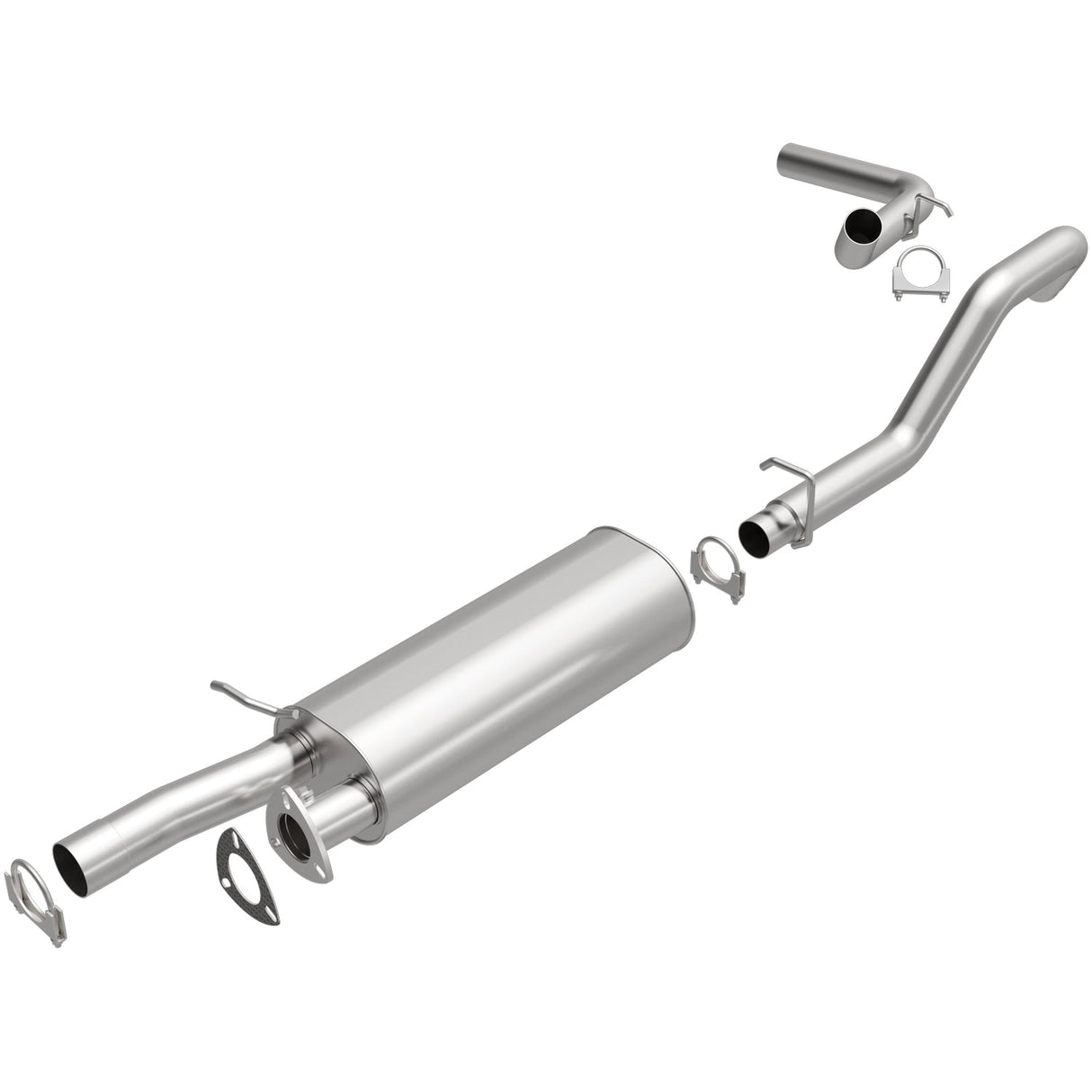 BRExhaust Direct-Fit Replacement Exhaust System 106-0706 BRExhaust Exhaust System Kit  AXOPROS