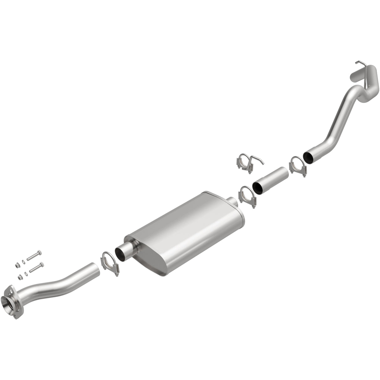 BRExhaust Direct-Fit Replacement Exhaust System 106-0734 BRExhaust Exhaust System Kit  AXOPROS