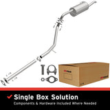 BRExhaust Direct-Fit Replacement Exhaust System 106-0741 BRExhaust Exhaust System Kit  AXOPROS