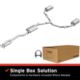 BRExhaust Direct-Fit Replacement Exhaust System 106-0773 BRExhaust Exhaust System Kit  AXOPROS