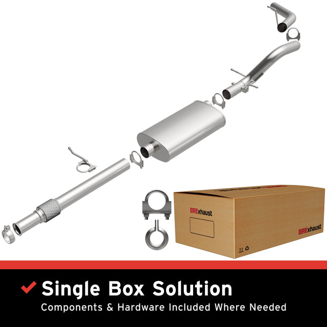 BRExhaust Direct-Fit Replacement Exhaust System 106-0779 BRExhaust Exhaust System Kit  AXOPROS