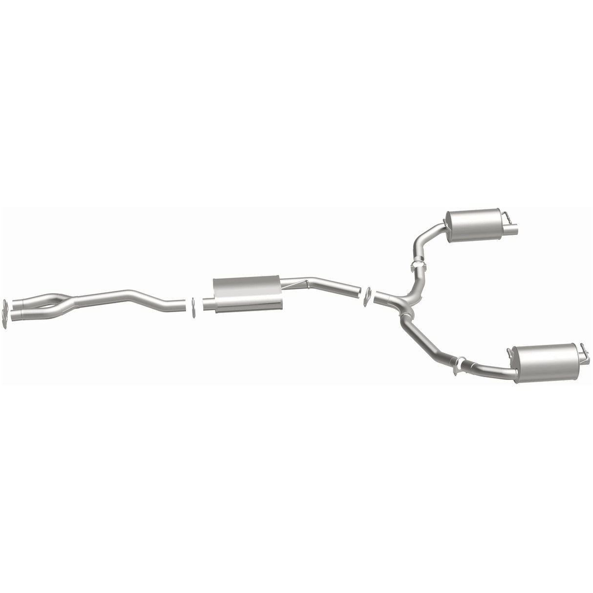 BRExhaust Direct-Fit Replacement Exhaust System 106-0842 BRExhaust Exhaust System Kit  AXOPROS