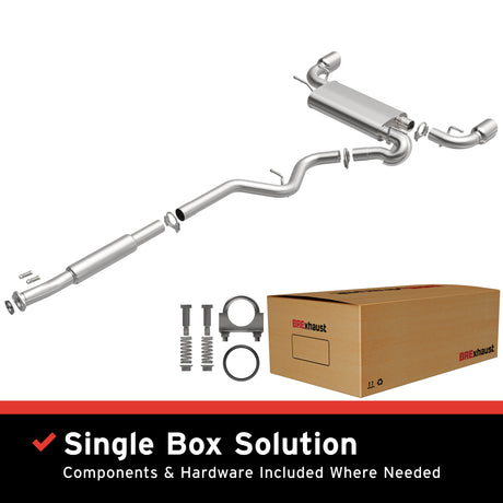 BRExhaust Direct-Fit Replacement Exhaust System 106-0884 BRExhaust Exhaust System Kit  AXOPROS