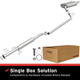 BRExhaust Stainless Steel Direct-Fit Replacement Exhaust System 116-0274 BRExhaust Exhaust System Kit  AXOPROS