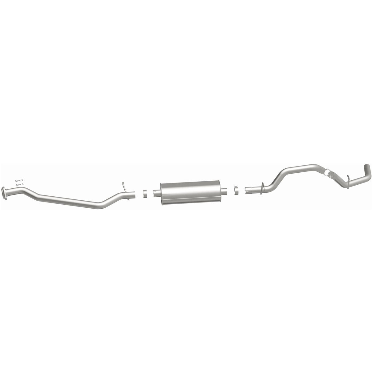BRExhaust Stainless Steel Direct-Fit Replacement Exhaust System 116-0509 BRExhaust Exhaust System Kit  AXOPROS