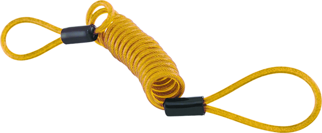 Bully Lock Disc Reminder 4in Lock - Yellow BikeMaster Security Locks  AXOPROS