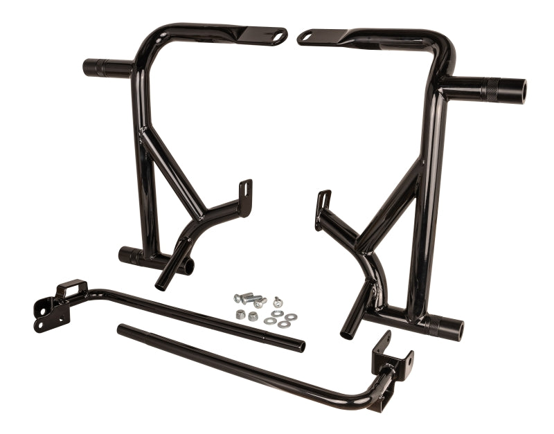 Burly Brand 14-Up Touring Brawler Kit Rear - Black Burly Brand Body Armor & Rock Rails  AXOPROS