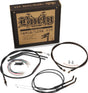 Burly Brand Control Kit 14in T-Bar - Black Burly Brand Throttle Cable  AXOPROS