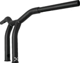 Burly Brand Dominator Raked Bar 10in - Matte Black Burly Brand Handlebars  AXOPROS