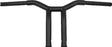 Burly Brand Dominator Raked Bar 10in - Matte Black Burly Brand Handlebars  AXOPROS