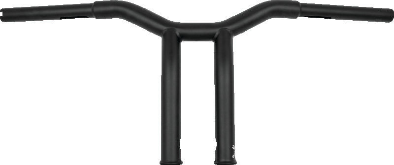 Burly Brand Dominator Raked Bar 10in - Matte Black Burly Brand Handlebars  AXOPROS