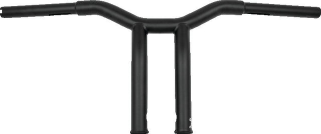 Burly Brand Dominator Raked Bar 10in - Matte Black Burly Brand Handlebars  AXOPROS