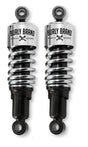 Burly Brand FLH Shocks - Chrome Burly Brand Shocks and Struts  AXOPROS