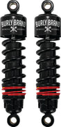 Burly Brand FLH Slammer Shocks - Black Burly Brand Shocks and Struts  AXOPROS