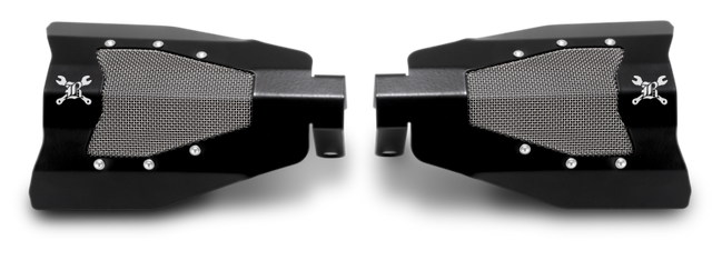 Burly Brand H-D Titan Hand Guards - Hydraulic Clutch - Black Burly Brand Handlebars  AXOPROS