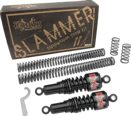 Burly Brand Slammer Kit - Black Burly Brand Lowering Kits  AXOPROS