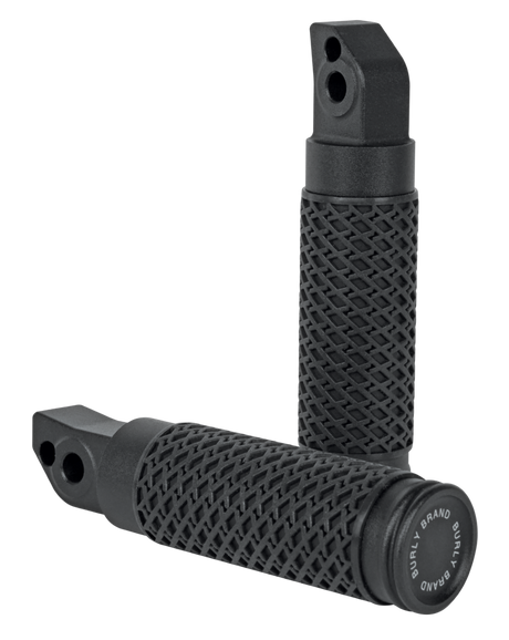 Burly Brand Slash Cut Passenger Front Peg Set Burly Brand Footpegs  AXOPROS