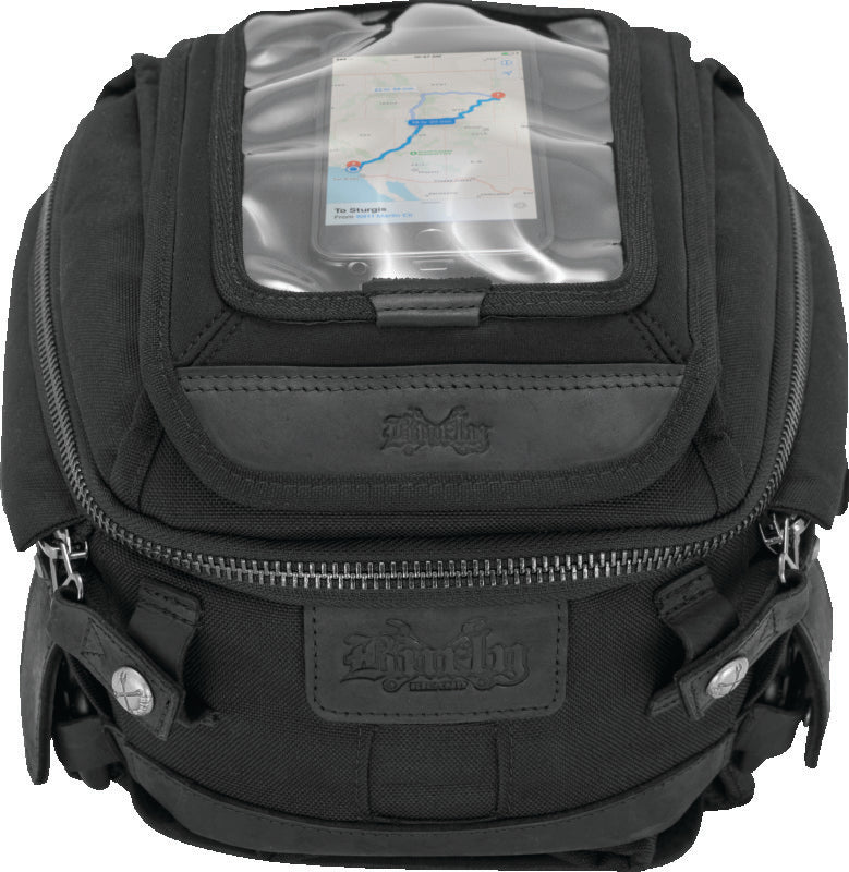 Burly Brand Voyager Tank/Tail Bag - Black Burly Brand Bags - Saddlebags  AXOPROS