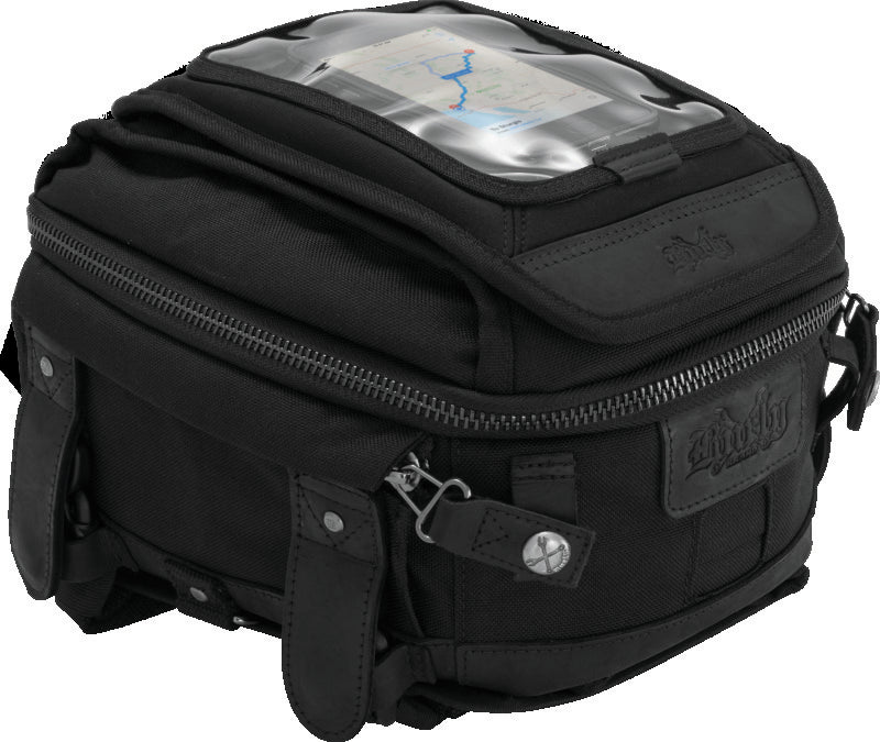 Burly Brand Voyager Tank/Tail Bag - Black Burly Brand Bags - Saddlebags  AXOPROS