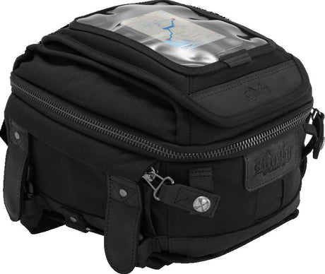Burly Brand Voyager Tank/Tail Bag - Black Burly Brand Bags - Saddlebags  AXOPROS