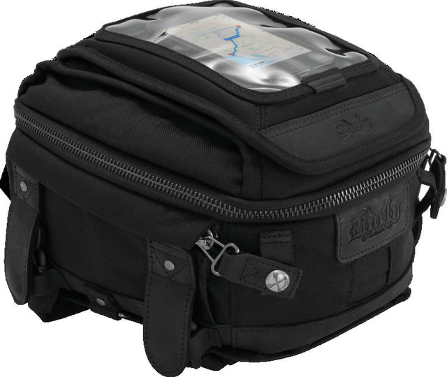 Burly Brand Voyager Tank/Tail Bag - Black Burly Brand Bags - Saddlebags  AXOPROS