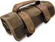 Burly Brand Voyager Tool Roll - Dark Oak Burly Brand Bags - Saddlebags  AXOPROS