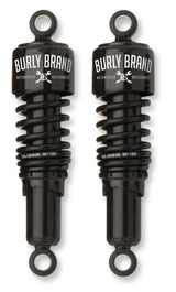 Burly Brand XL Shocks 10.5in - Black Burly Brand Shocks and Struts  AXOPROS