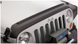 Bushwacker 07-18 Jeep Wrangler (JK) / (JK) Unlimited Trail Armor Hood Guard - Black Bushwacker Body Armor & Rock Rails  AXOPROS