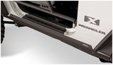 Bushwacker 07-18 Jeep Wrangler Trail Armor Rocker Panel and Sill Plate Cover - Black Bushwacker Body Armor & Rock Rails  AXOPROS
