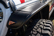 Bushwacker 2020 Jeep Gladiator Launch Edition Flat Style Flares 4pc - Black Bushwacker Fender Flares  AXOPROS